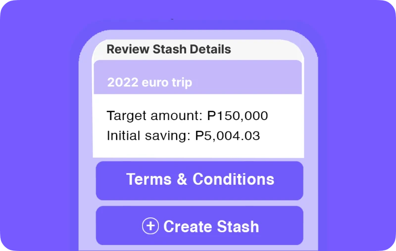 review stash setup details